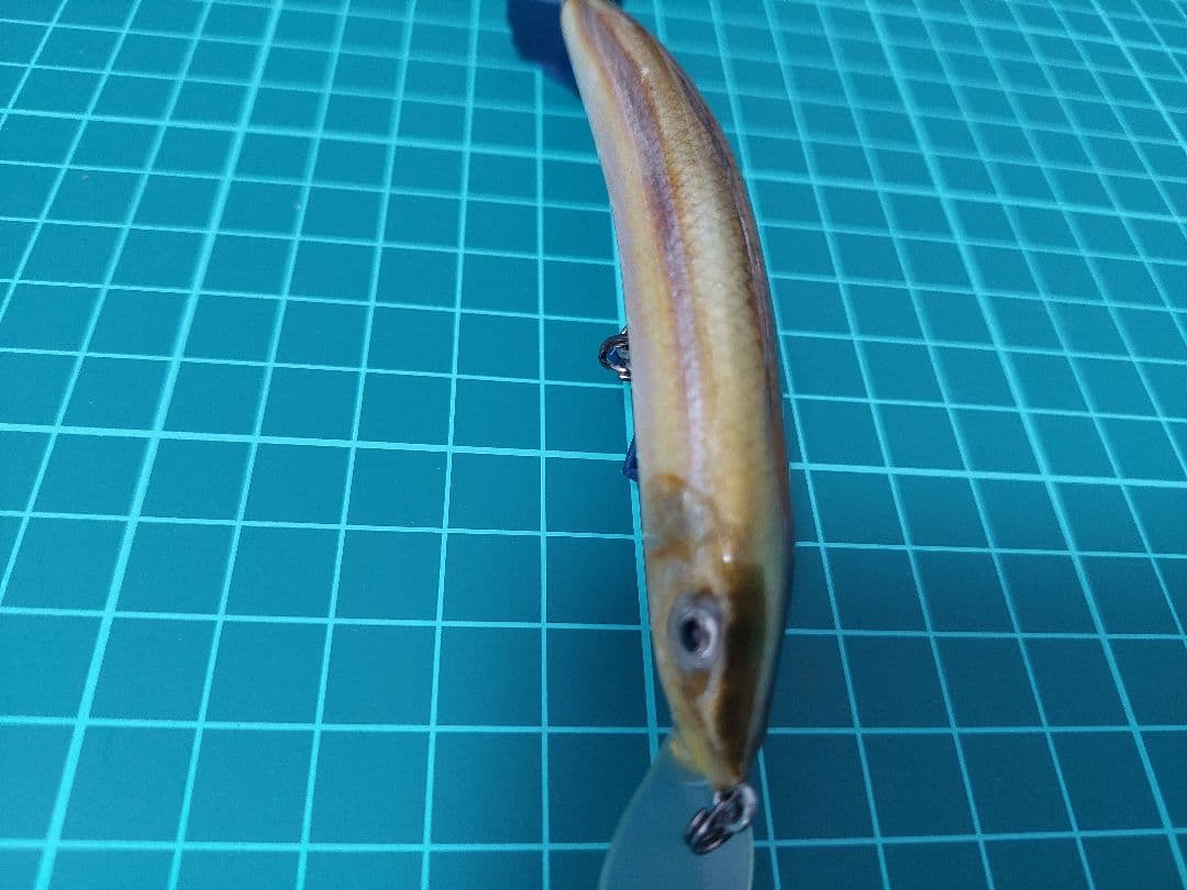 マキルアーハンドメイドルアー 公魚剥製 超レア ミノータイプ サイズ10センチ