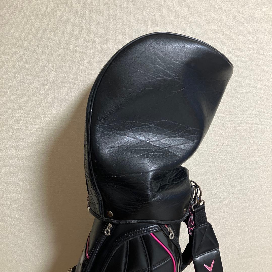 Callaway ゴルフキャディバッグ　ブラック/ピンク　レディース