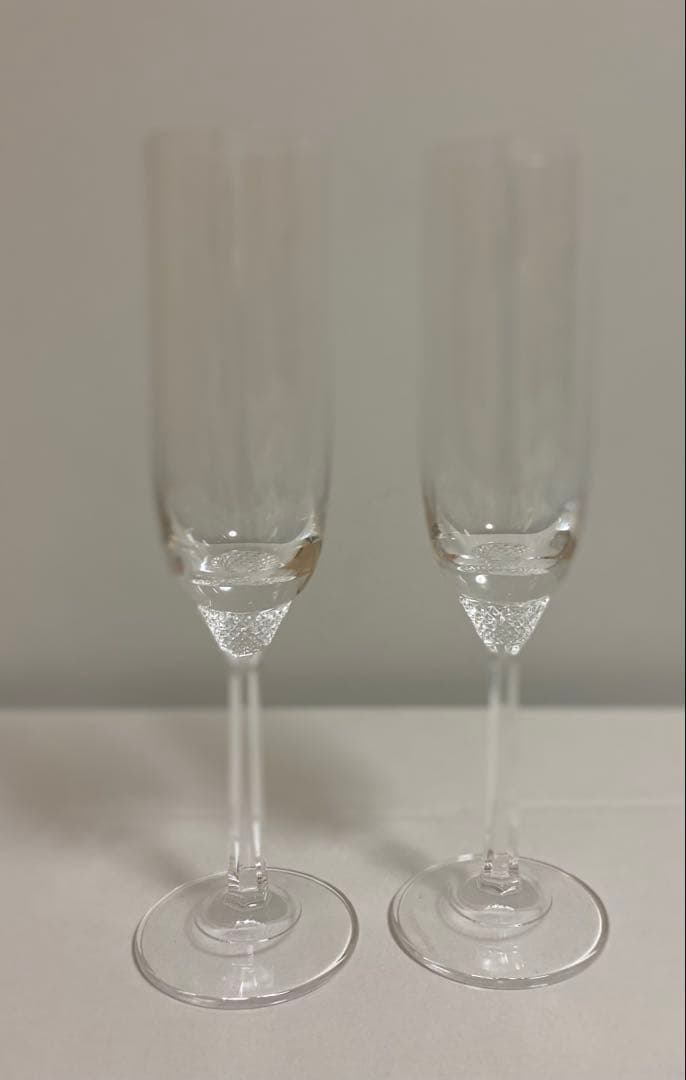 Villeroy&Boch オクタビーシャンパングラス　クリア　2脚セット