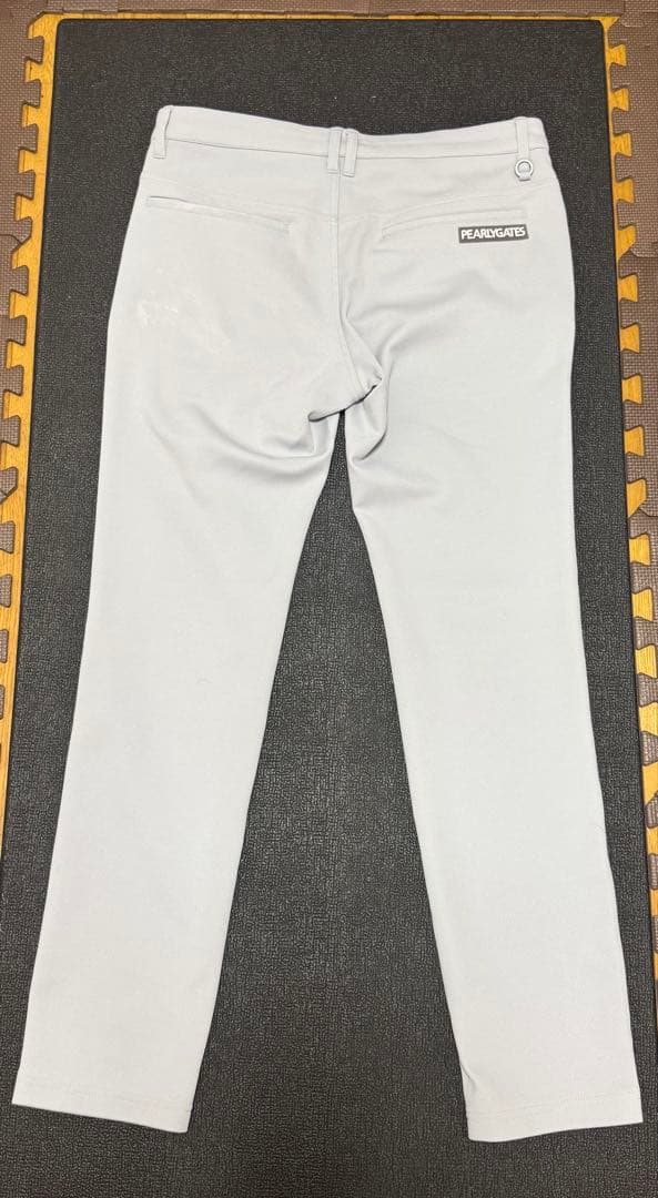 パーリーゲイツ テックスブリッドジャージー5ポケットパンツ (5)L/グレー
