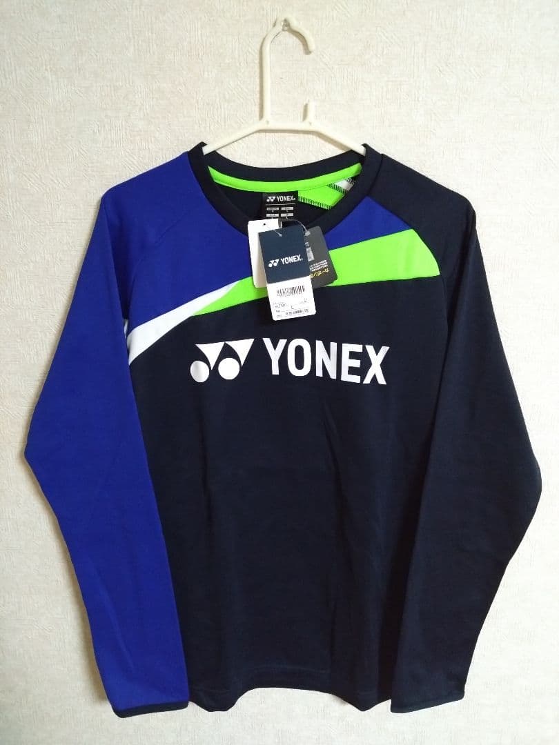 YONEXヨネックス 新品未使用 グリーンライン入りユニライトトレーナー
