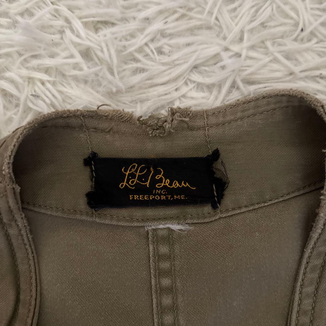 【50s】 エルエルビーン LL BEAN フィッシングベスト ビンテージ