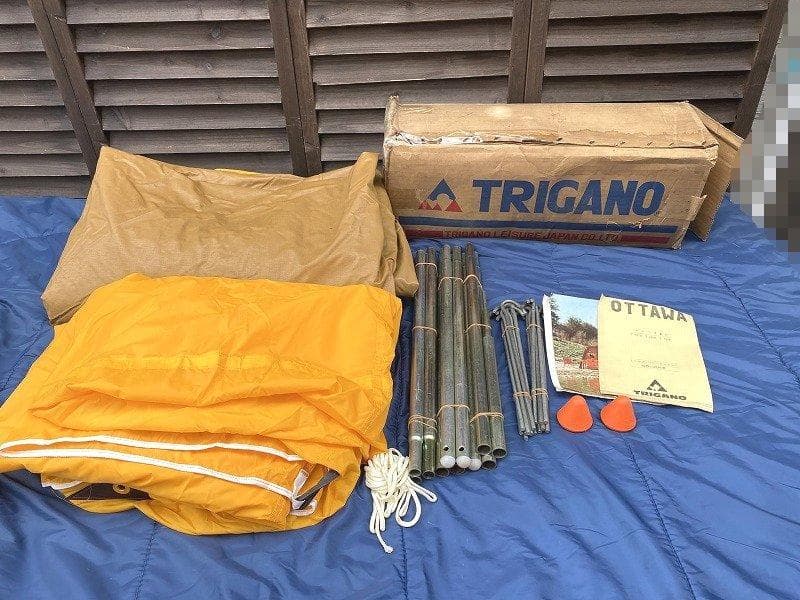 TRIGAO OTTAWA トリガノ オタワ テント 三角テント ビンテージ
