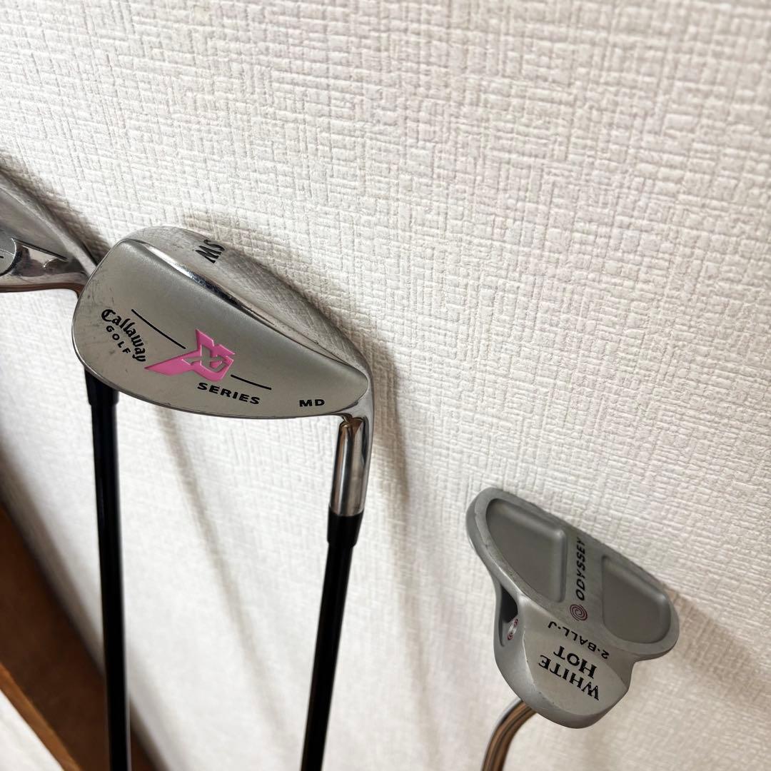 Callaway ジュニアゴルフ レディースセット 女の子 スタンドバッグ