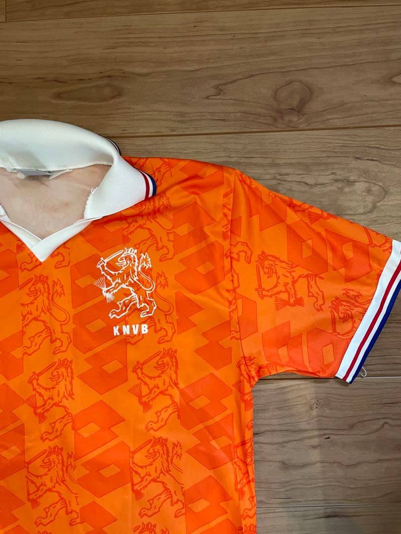 「オランダ代表 ユニフォーム」 90s Lotto Mサイズ