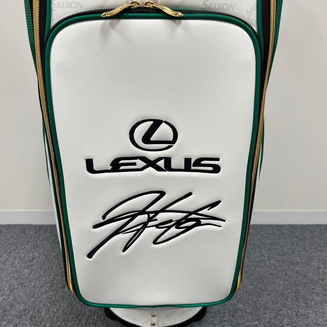 【新品】松山英樹選手 レプリカ 限定 キャディバッグ スリクソン レクサス