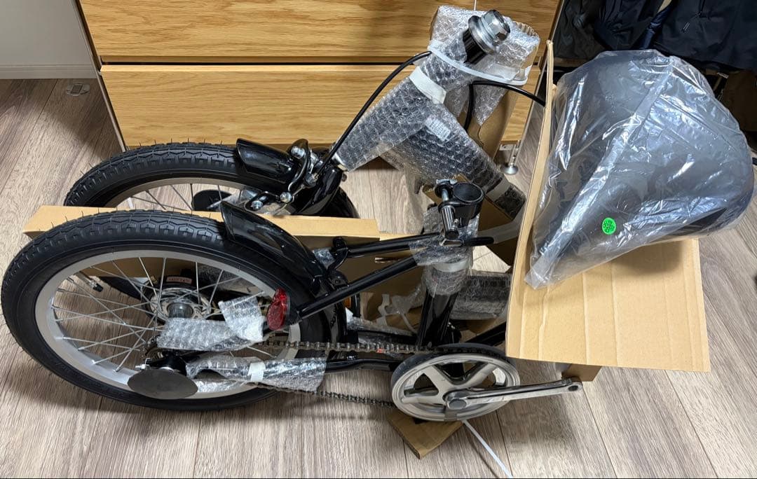adidas 折りたたみ自転車 黒
