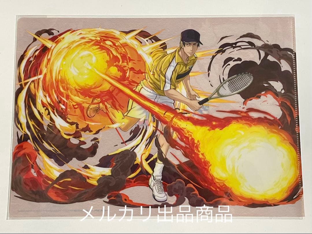テニスの王子様 クリアファイル 大原画展 イヤホン 立海 幸村 真田 仁王 丸井