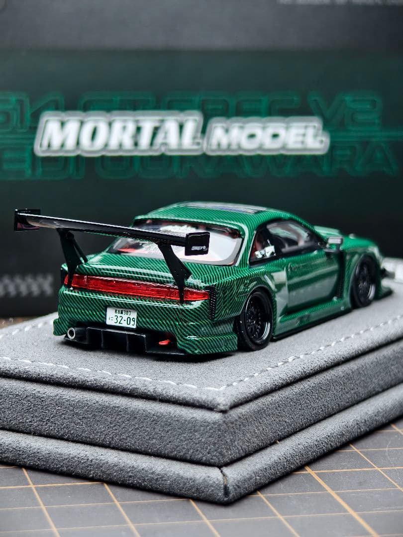 ミニカー 1/64 Mortal Nissan Silvia S14 GT-Spec V2