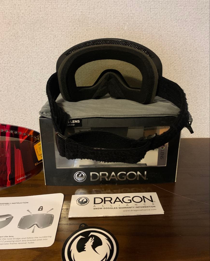 DRAGON NFX ボーナスレンズ付属 luma lens Red lon