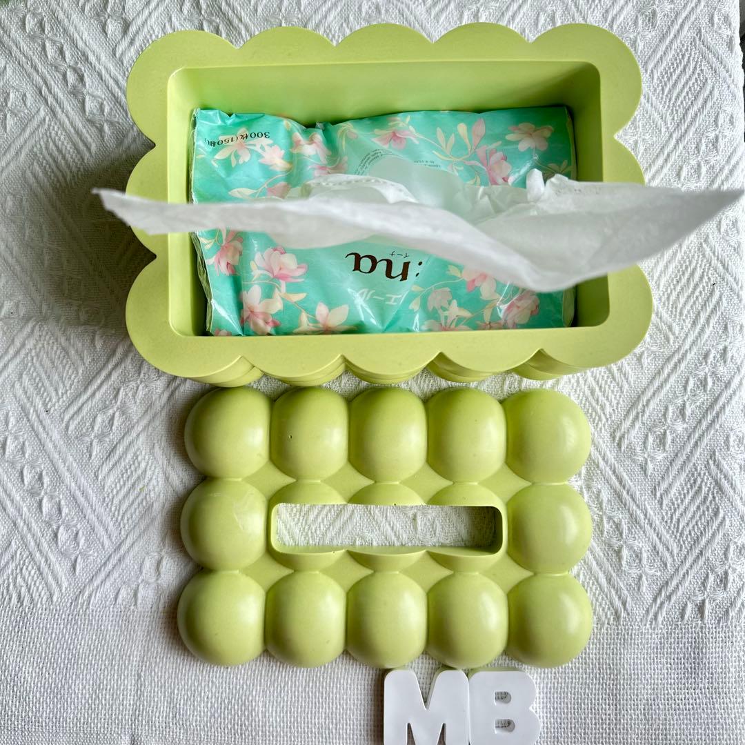 セール ジェスモナイト バブルデザイン ティッシュボックス tissue box