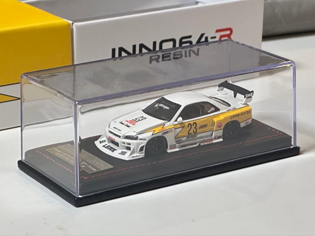 NissanSkylineER34 LBWK ミニカー インノモデル inno