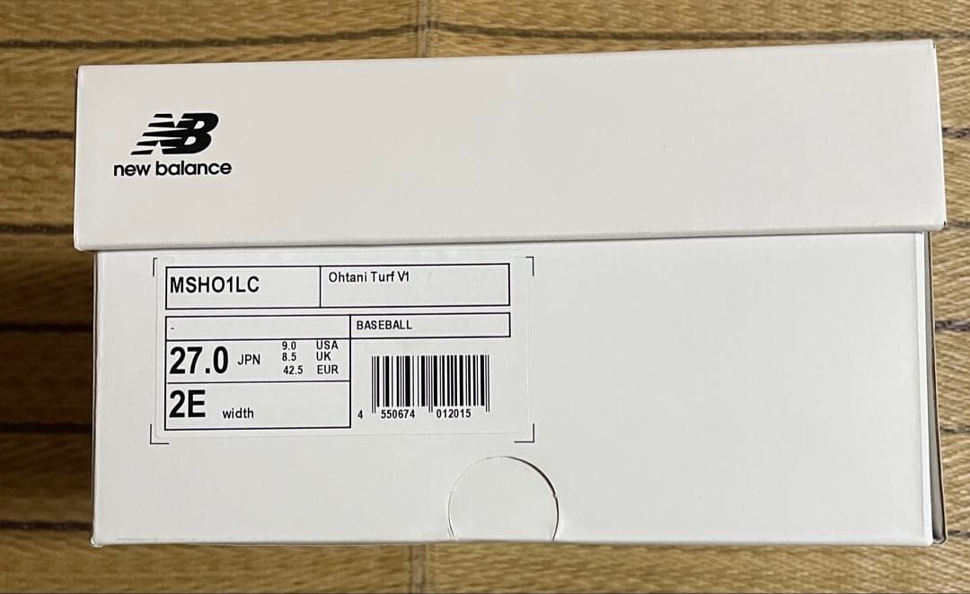 WBC仕様 27.0cmニューバランス 大谷翔平 turf V1