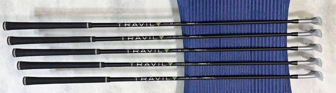 美品 ダンロップ ゼクシオ X 2024年モデル アイアンセット TRAVIL