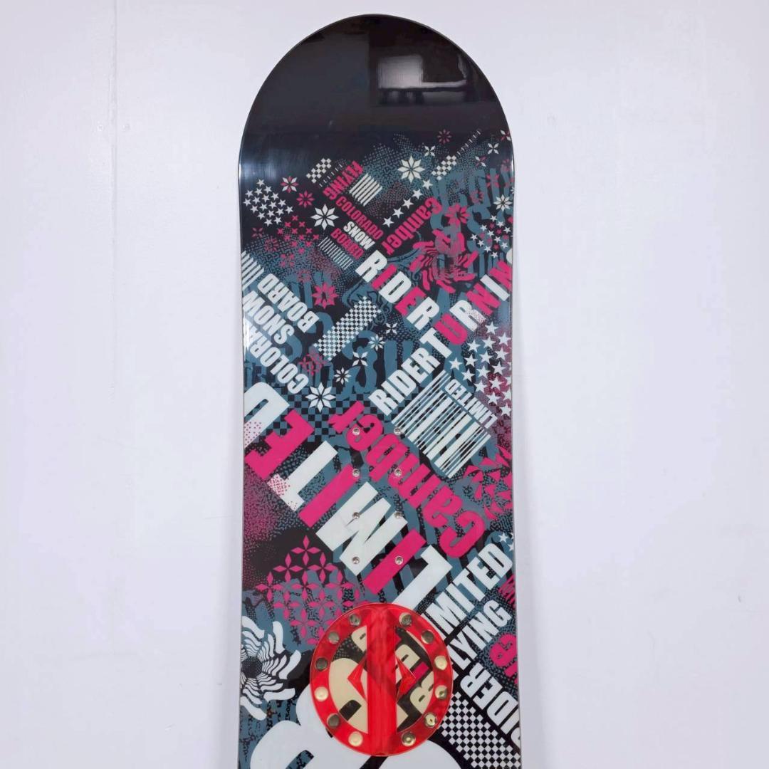 【美品】CSB LIMITED スノーボード キャンバーボード 154cm