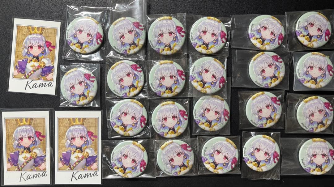 FGOフェス2024 霊基召喚缶バッジ ポートレイト カーマ