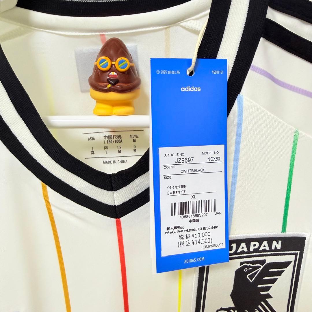 サッカー日本代表 アウェイユニホーム 長袖(XL)レプリカ