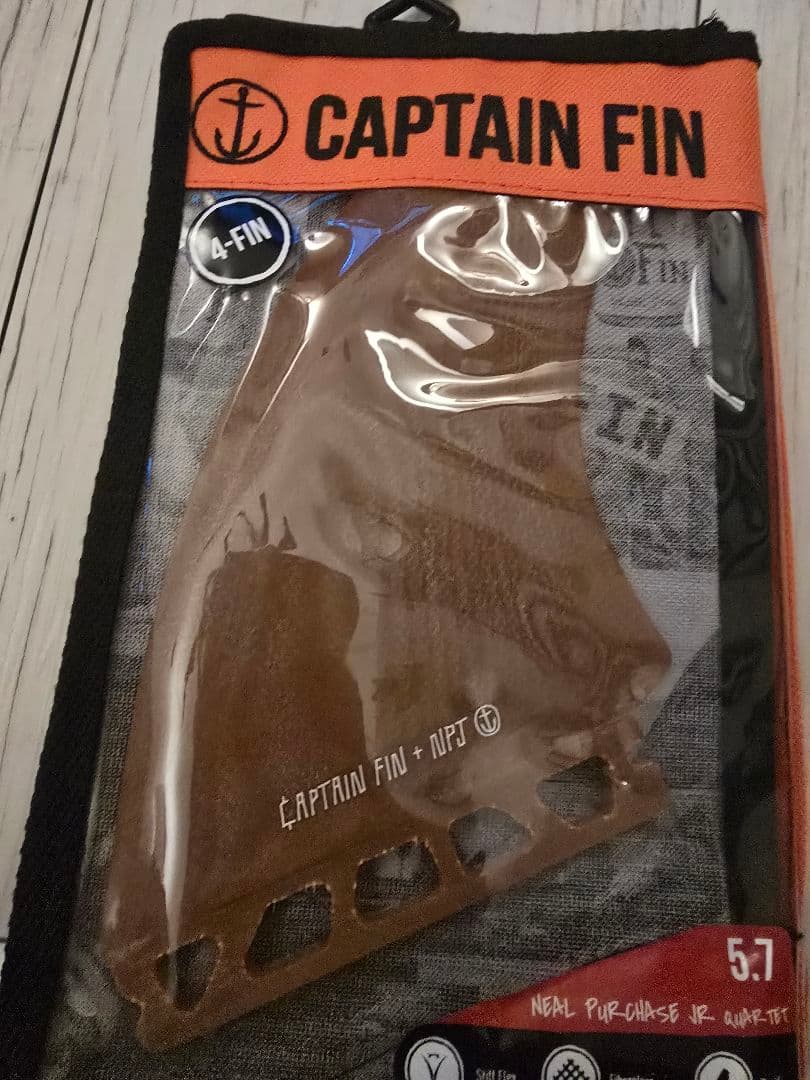サーフィン・ボディボード CAPTAIN FIN NEAL PURCHASE JR 5.7 Quadset