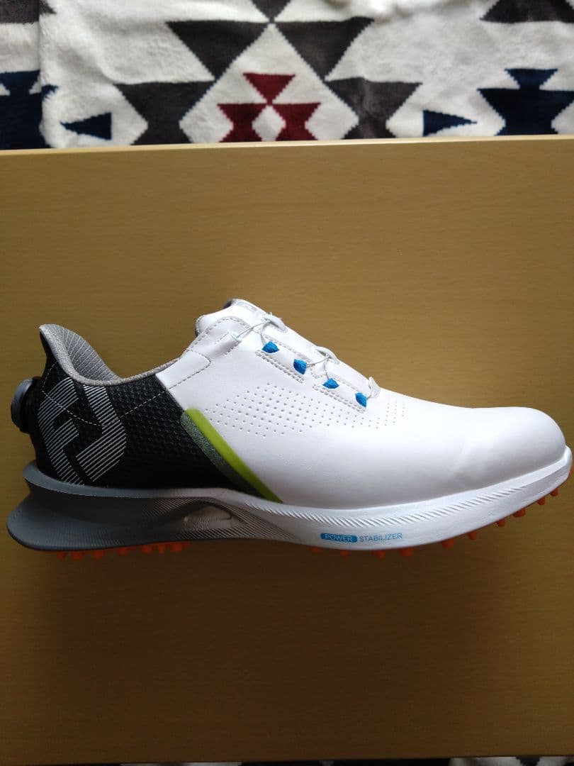 FootJoy ゴルフシューズ 男性用 ホワイト26.5センチ　　美品