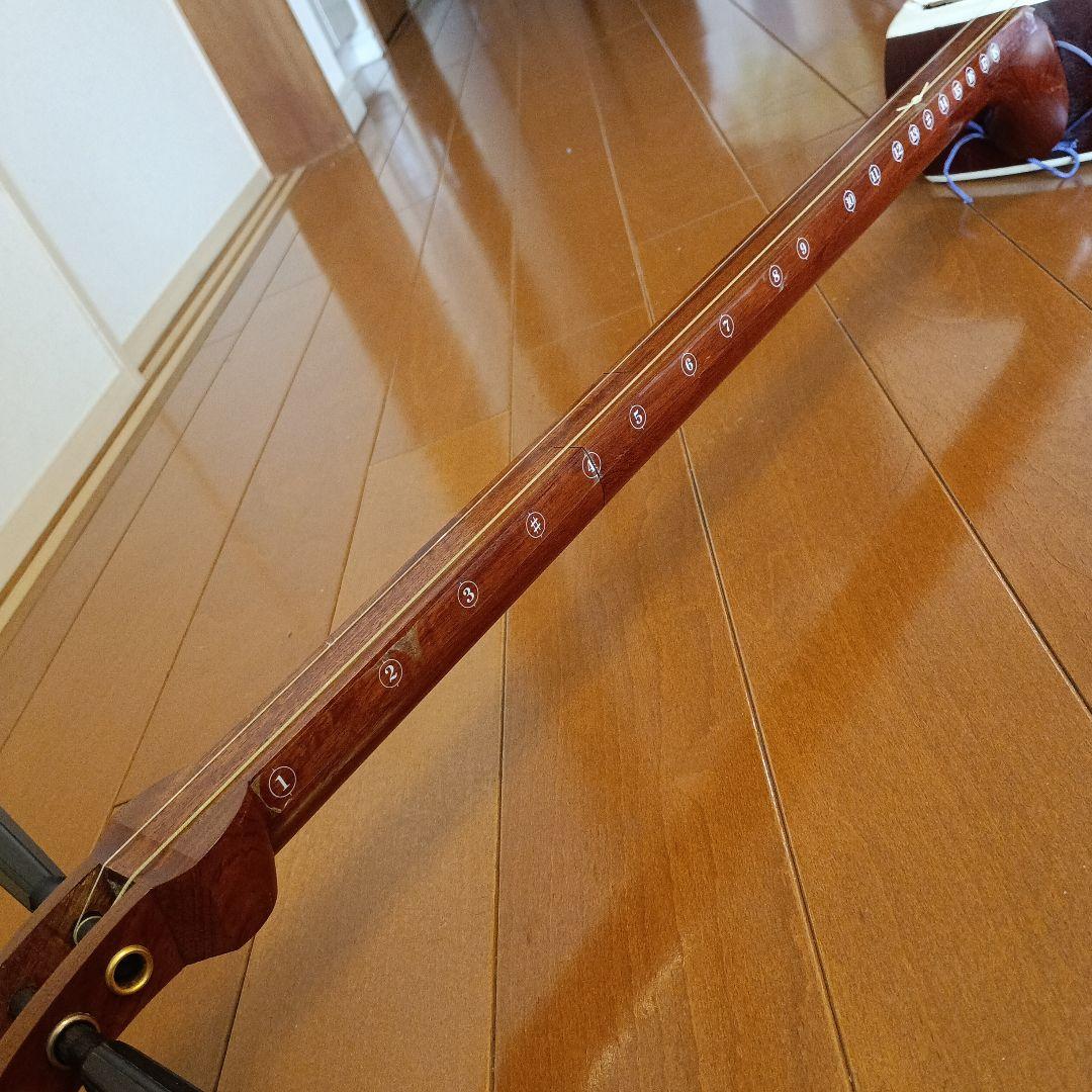 02 中棹　三味線本体