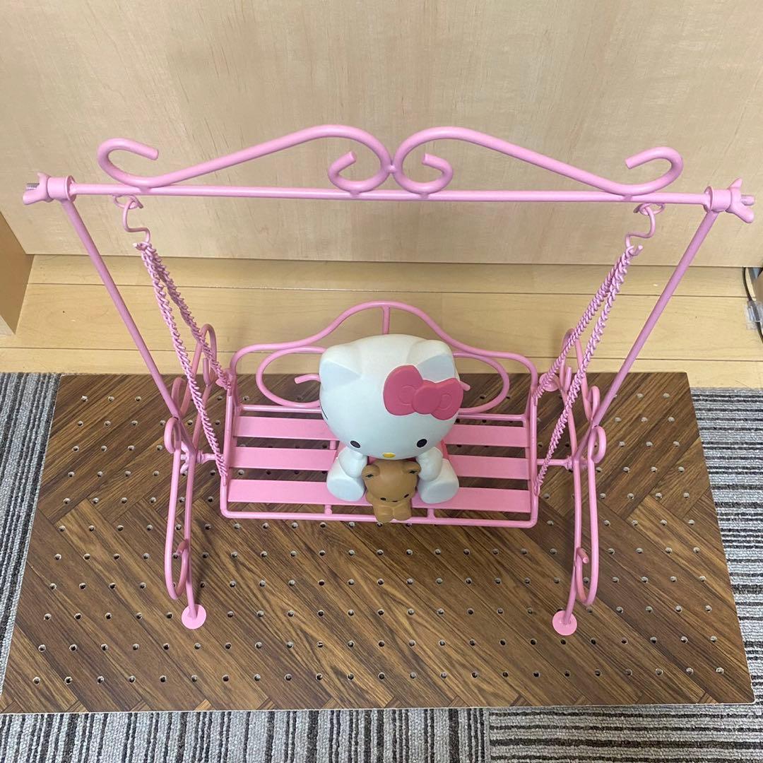 希少 ハローキティ プランタースタンド 加藤工芸 Sanrio 当時物