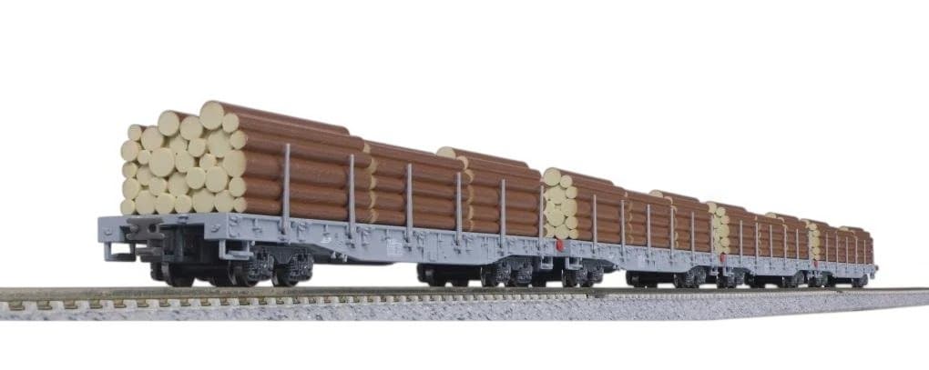 KATO 10-1891 レーティッシュ鉄 道 長物車 R-w(丸太積載) 4両