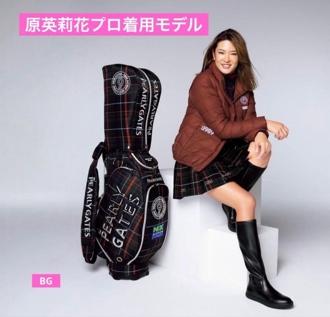 原英莉花プロ着用★パーリーゲイツPEARLYGATES高機能ダウンジャケット茶S