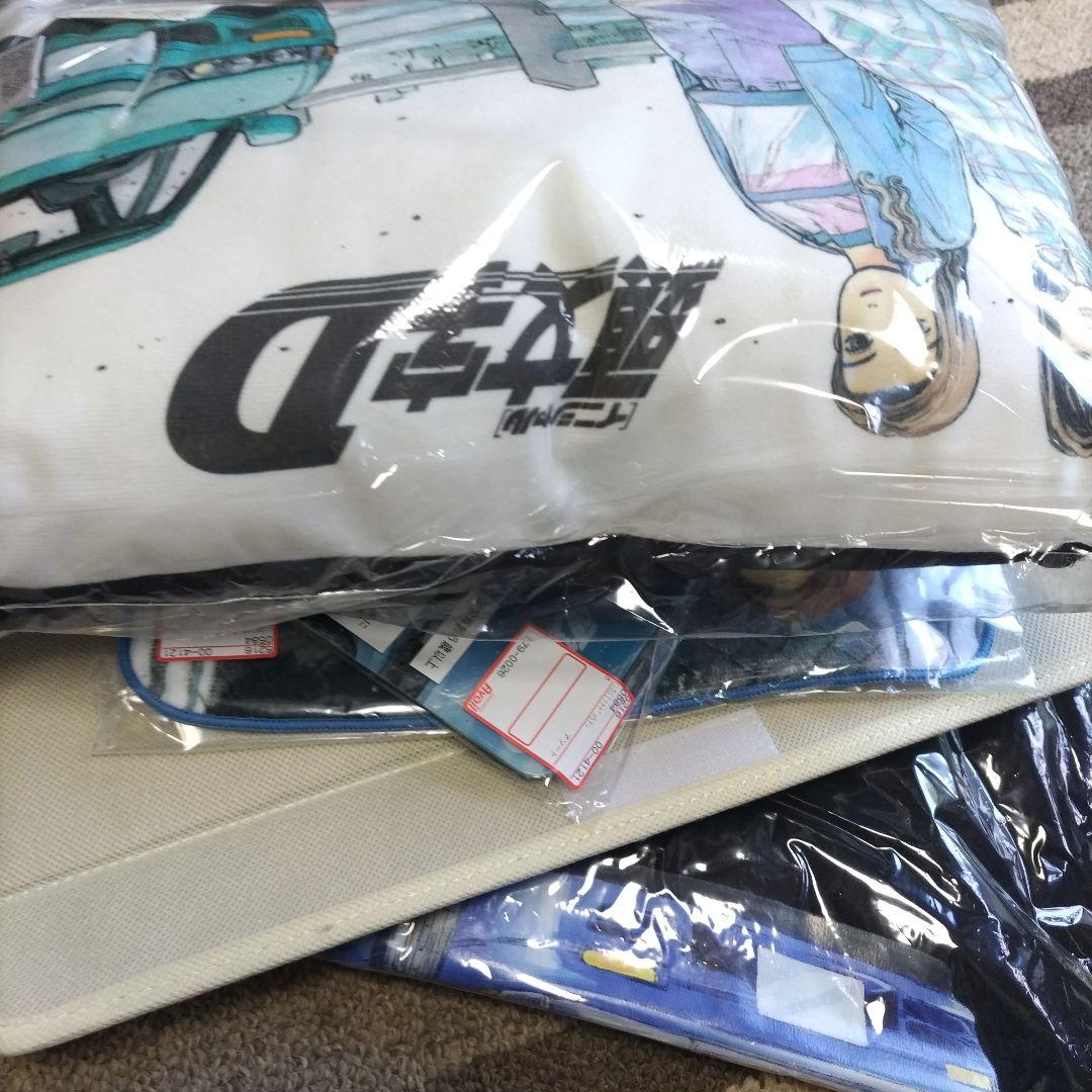 未使用 頭文字D イニシャルD 真子/紗雪 タオル　収納　Tシャツ　枕　しまむら
