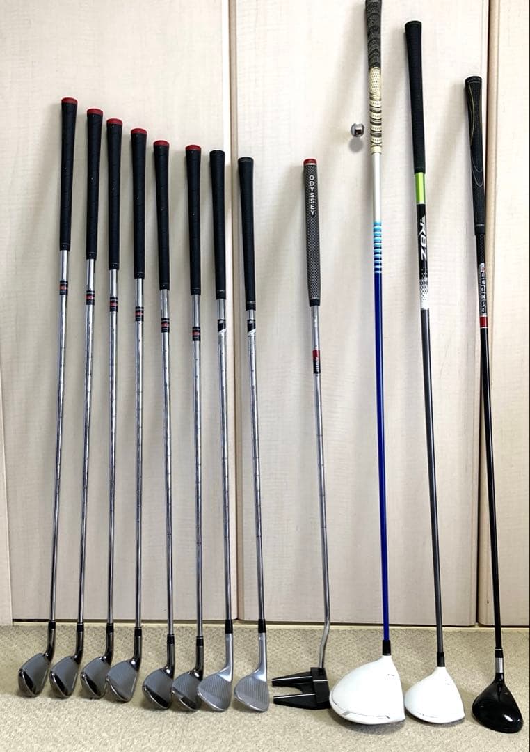 TaylorMadeメンズ クラブフルセット 右利き12本とその他グッズ