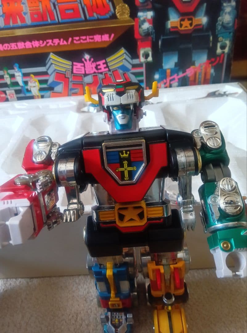 ポピー 世界の超合金 DELUXE GB-36 百獣王ゴライオン　ボルトロン