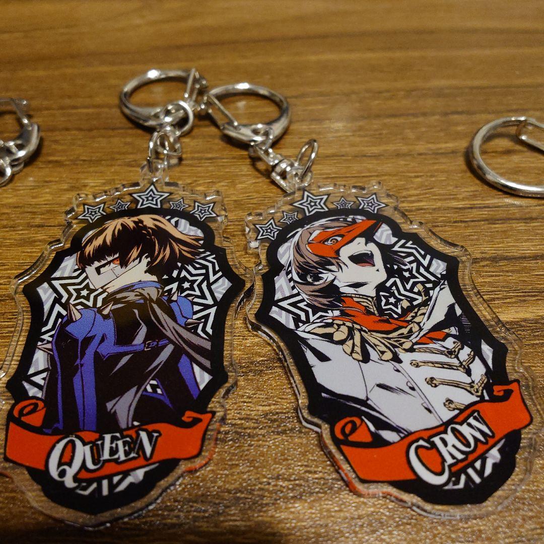 ペルソナ5 トレーディング エンブレム アクリルキーホルダー 全9種セット