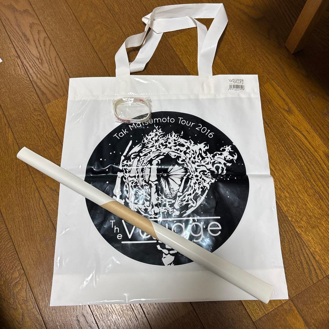 新品未使用 B'z 松本孝弘 The Voyageライブグッズ ワークシャツ