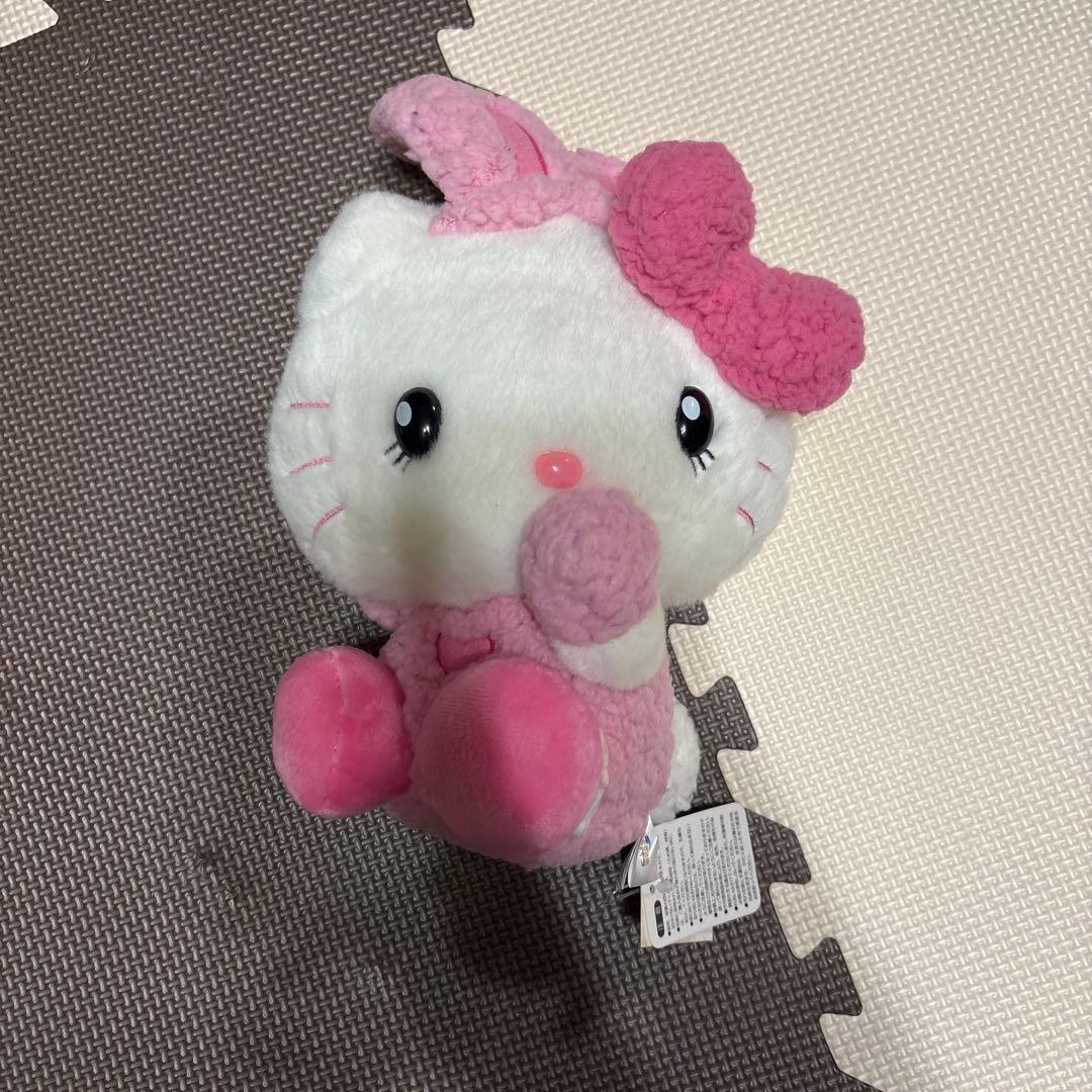 USJハローキティ ぬいぐるみ ウサギの耳付き