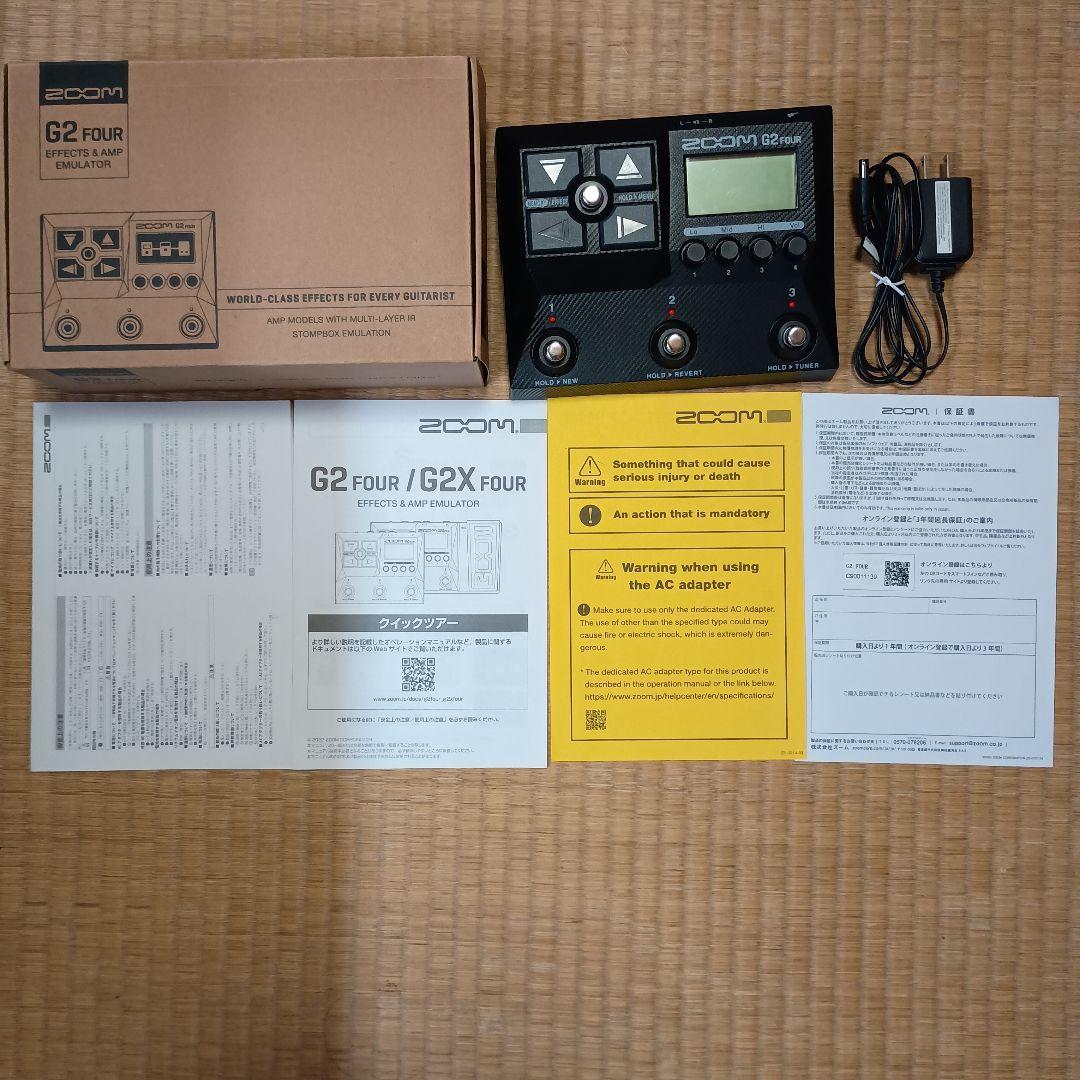 ZOOM G2 FOUR 箱付