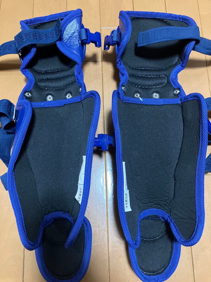 Mizuno 少年軟式野球　ミズノ　キャッチャー防具セット　パステルネイビー