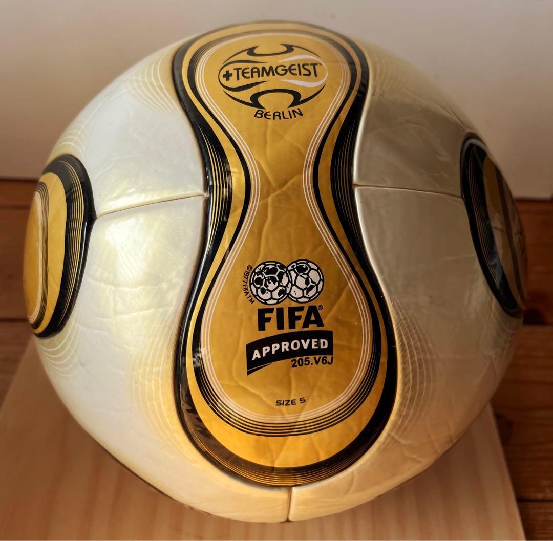 2006FIFA公式球 5号　ゴールド　美品　※注意事項確認必須