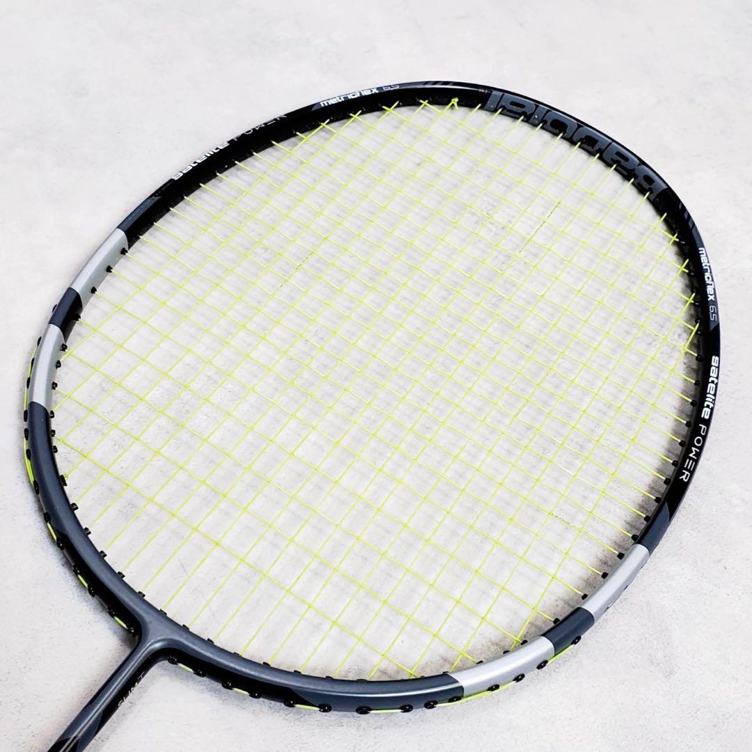 【極美品】Babolat サテライト パワー6.5 バドミントンラケット