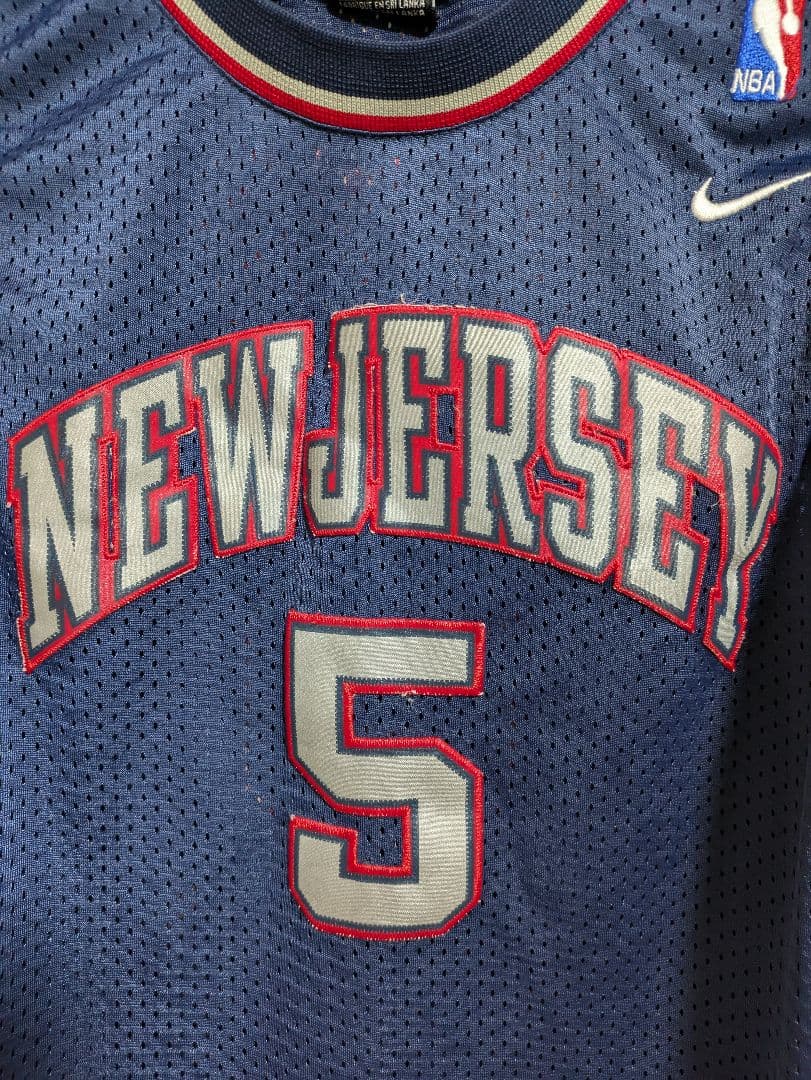 【美品】nike ニュージャージー ネッツ kidd ユニフォーム ジャージ