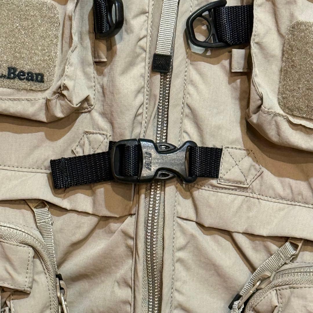 【L.L.Bean】フィッシングベスト ベージュ