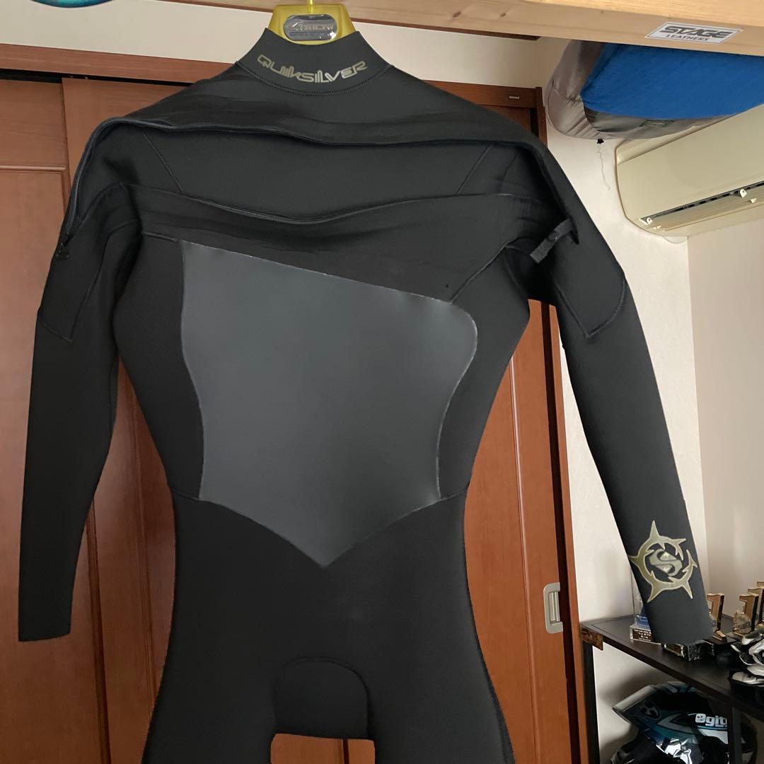 Quiksilver AQUAα® ML フルスーツ　4/3mm 未使用に近い