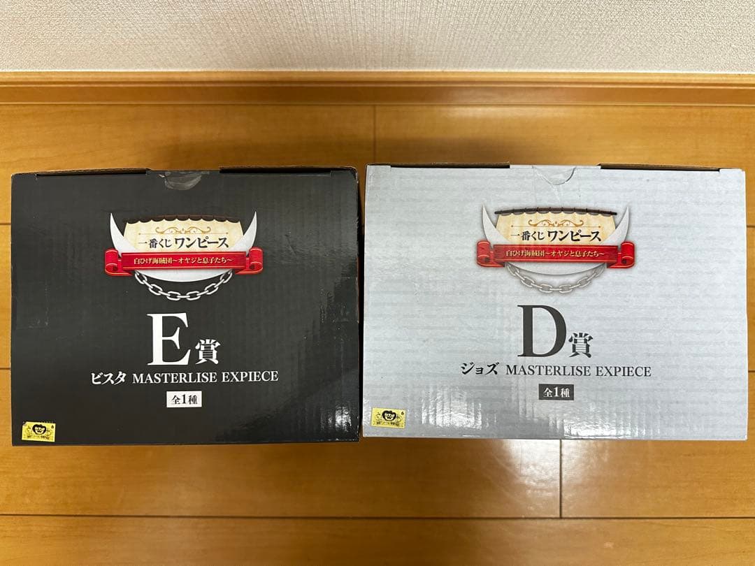 一番くじ ワンピース D賞 ジョズ E賞 ビスタ フィギュア 未開封