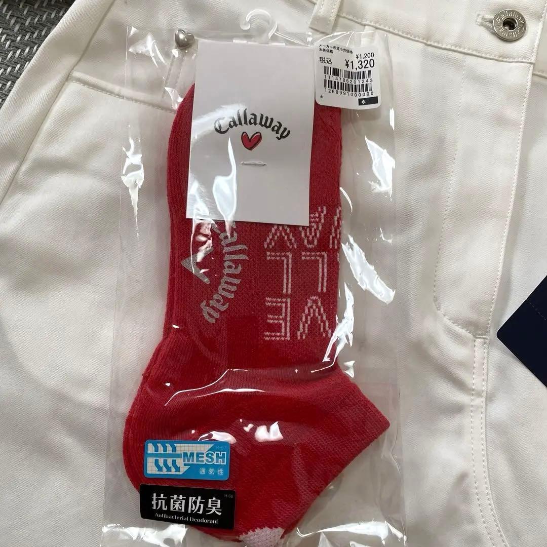 Callaway キャロウェイ　ゴルフウェアセット トップススカート帽子靴下4点