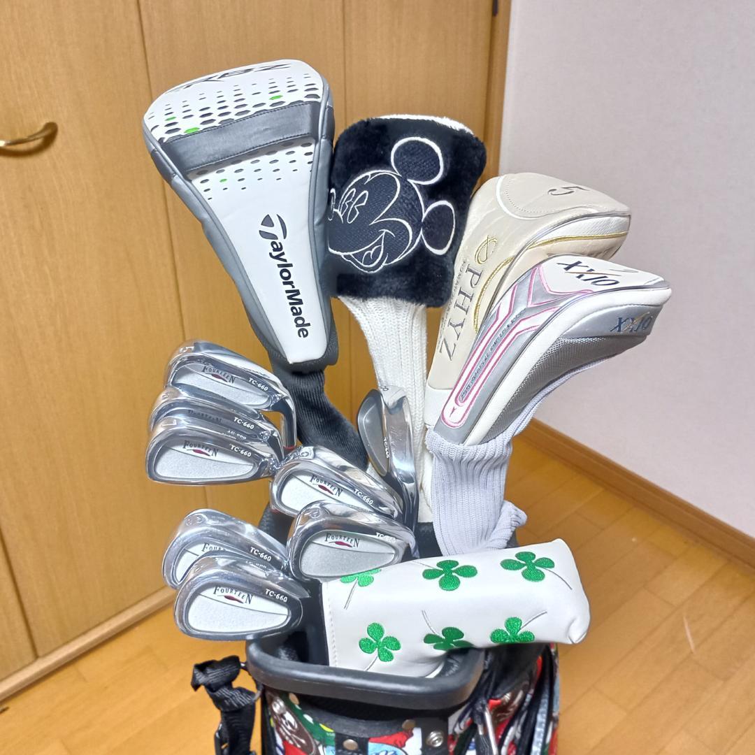 ⛳ レディース フォーティーン　ゴルフクラブセット　美品バッグ