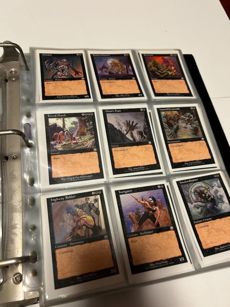MTG メルカディアンマスクス バインダー 全チェックリストカード付き