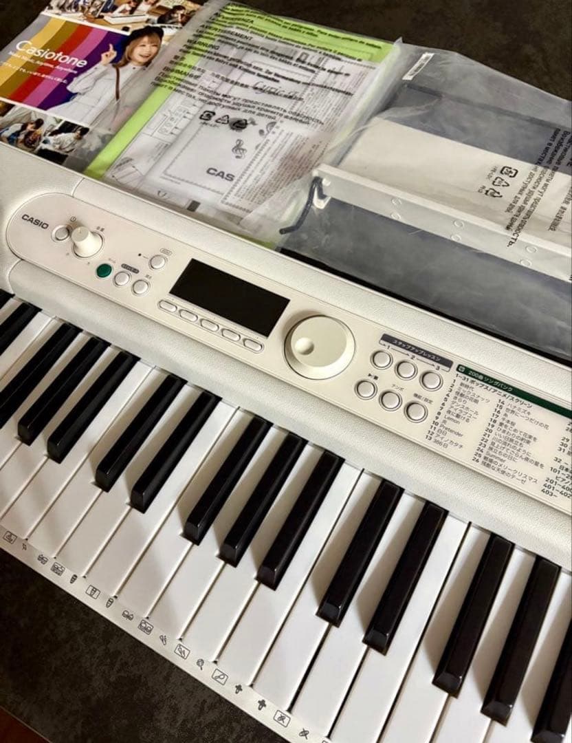 【美品】Casiotone 光ナビゲーションキーボード LK-530