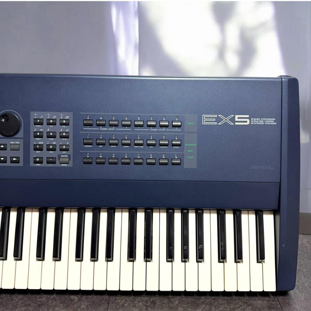 ☆美品 ヤマハ EX5 76鍵 シンセサイザー FS鍵盤 定価30万以上