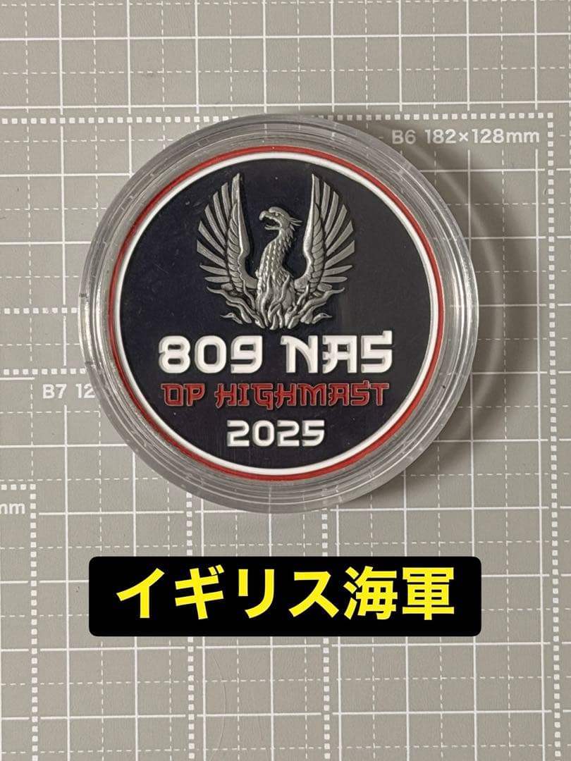 イギリス海軍 空母 809飛行隊 ハイマスト チャレンジ
