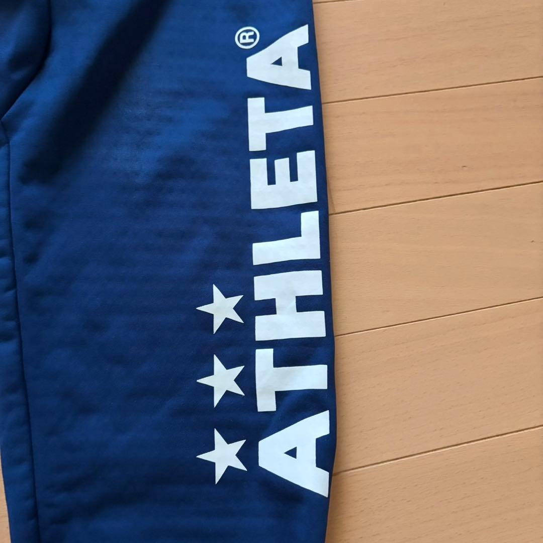極美品 ATHLETA アスレタ ジャージ 上下セット カモフラ柄 ネイビー M