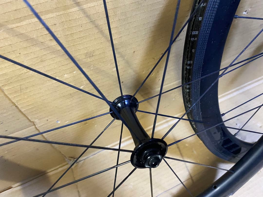 カーボンホイール前後セット　ジャンク品