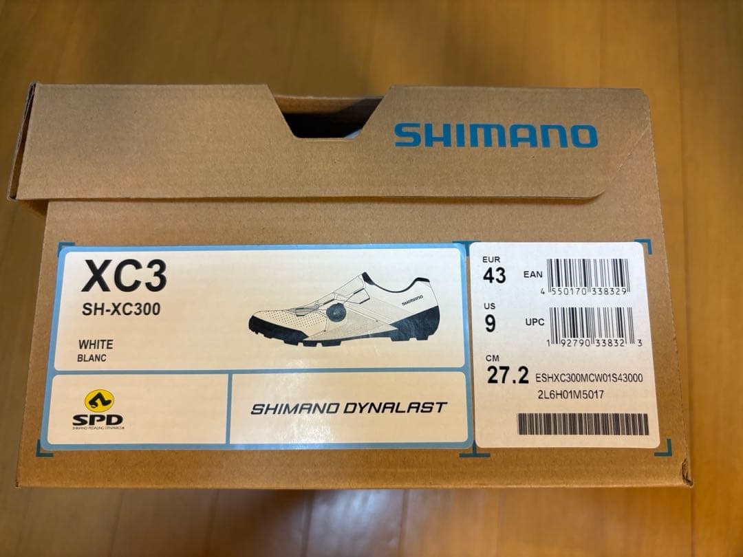 Shimano XC3 SH-XC300 ホワイト 43(27.2 cm)